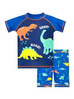 Harry Bear Jungen Zweiteiliger Badeanzug Dinosaurier Blau 110 von Harry Bear