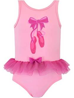 Harry Bear Mädchen Ballerina Badeanzug Rosa 104 von Harry Bear