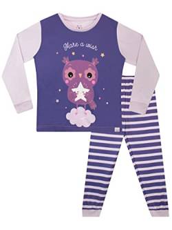 Harry Bear Mädchen Schlafanzug Eule Violett 146 von Harry Bear