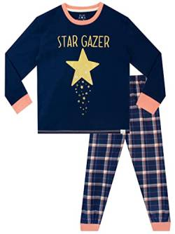 Harry Bear Mädchen Schlafanzug Sternengucker Blau 152 von Harry Bear