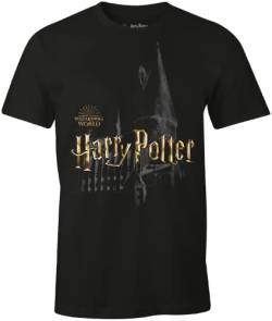 HARRY POTTER Herren Mehapomts345 T-Shirt, Schwarz, XXL von Harry Potter