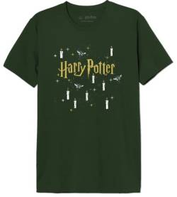 HARRY POTTER Herren Mehapomts411 T-Shirt, grün, XL von Harry Potter