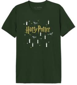 HARRY POTTER Herren Mehapomts411 T-Shirt, grün, XXL von Harry Potter