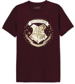 HARRY POTTER Herren Mehapomts413 T-Shirt, Burgundy, XXL von Harry Potter