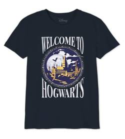 HARRY POTTER Mädchen Gihapomts161 T-Shirt, Marineblau, 10 Jahre von Harry Potter