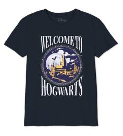 HARRY POTTER Mädchen Gihapomts161 T-Shirt, Marineblau, 12 Jahre von Harry Potter