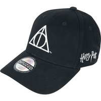 Harry Potter Cap - Deathly Hallows - für Männer - schwarz  - Lizenzierter Fanartikel von Harry Potter