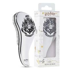 Harry Potter Detangling Haarbürste zum Entwirren, Geschenkidee für Damen und Mädchen, offizielles Zubehör (Silber) von Harry Potter