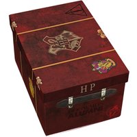 Harry Potter Fanpaket - Hogwarts Suitcase - Premium Geschenk-Set - rot  - Lizenzierter Fanartikel von Harry Potter