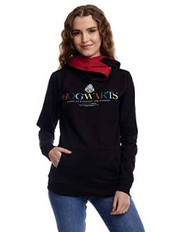 Harry Potter Hogwarts Damen Schalkragenpullover, Größe:XXL von Harry Potter