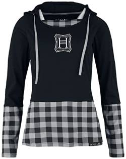 Harry Potter Hogwarts Frauen Kapuzenpullover schwarz L von Harry Potter