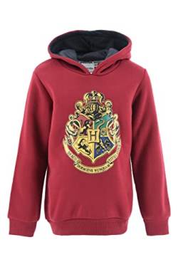 Harry Potter Jungen Sweatshirt (Dunkelrot,10 Jahre) von Harry Potter