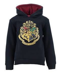Harry Potter Jungen Sweatshirt (Schwarz,10 Jahre) von Harry Potter