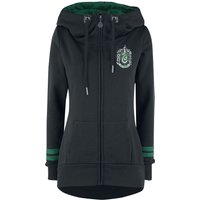 Harry Potter Kapuzenjacke - Slytherin - XS bis 5XL - für Damen - Größe M - schwarz  - EMP exklusives Merchandise! von Harry Potter