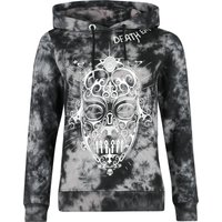 Harry Potter Kapuzenpullover - Death Eater - S bis XXL - für Damen - Größe L - schwarz  - Lizenzierter Fanartikel von Harry Potter