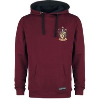 Harry Potter Kapuzenpullover - Gryffindor - S bis XXL - für Männer - Größe XL - burgund  - Lizenzierter Fanartikel von Harry Potter