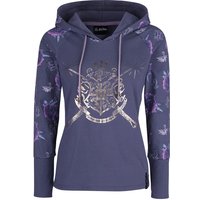 Harry Potter Kapuzenpullover - Hogwart's Crest - XS bis 5XL - für Damen - Größe XS - lila  - EMP exklusives Merchandise! von Harry Potter