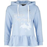 Harry Potter Kapuzenpullover - Luna Patronus - S bis XL - für Damen - Größe L - hellblau  - EMP exklusives Merchandise! von Harry Potter