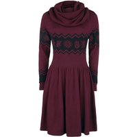 Harry Potter Kleid knielang - Häuser - XS bis 5XL - für Damen - Größe 3XL - bordeaux/schwarz  - EMP exklusives Merchandise! von Harry Potter