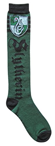 Harry Potter Kniestrümpfe für Junioren/Damen, Gr, Slytherin, 36.5-43 EU von Harry Potter