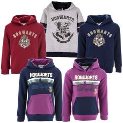 Harry Potter - Mädchen Jungen - Full Print Hoodie - Herbst Winter - Offiziell lizenziert, 1035 Marineblau, 12 Jahre von Harry Potter