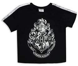 Harry Potter Mädchen Kurze Ärmel T Shirt (Schwarz,9 Jahre) von Harry Potter