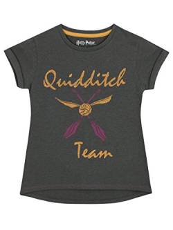 Harry Potter Mädchen Quidditch T-Shirt 116 von Harry Potter
