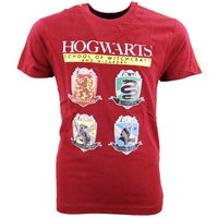 Harry Potter Print-Shirt Harry Potter Hogwarts Gryffindor Mädchen T-Shirt Shirt Gr. 134-152 Baumwolle von Harry Potter