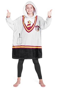 Harry Potter Pullover Mädchen Kuschel Hoodie Kinder Teenager (Grau) von Harry Potter