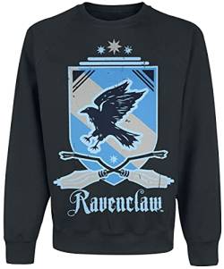 Harry Potter Ravenclaw Männer Sweatshirt schwarz M von Harry Potter