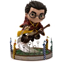 Harry Potter Sammelfiguren - Harry at Quidditch Match (Mini Co Illusion)   - Lizenzierter Fanartikel von Harry Potter