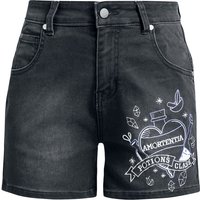 Harry Potter Short - Harry Potter - Potions - 27 bis 30 - für Damen - Größe 27 - grey denim  - EMP exklusives Merchandise! von Harry Potter