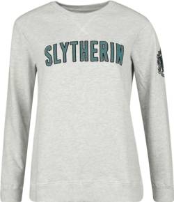 Harry Potter Slytherin Frauen Sweatshirt grau L von Harry Potter