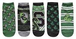 Harry Potter Slytherin Kindersocken für Damen, 5er-Pack von Harry Potter