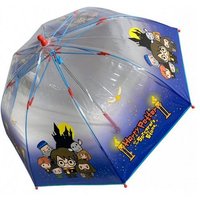 Harry Potter Stockregenschirm Kinder Mädchen Jungen Regenschirm Stock-Schirm Kuppelschirm von Harry Potter