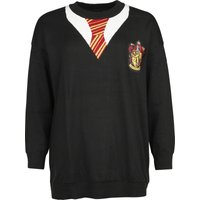 Harry Potter Strickpullover - Gryffindor - S bis XXL - für Damen - Größe L - schwarz  - Lizenzierter Fanartikel von Harry Potter
