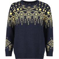 Harry Potter Strickpullover - Star - M bis XXL - für Damen - Größe L - dunkelblau  - EMP exklusives Merchandise! von Harry Potter