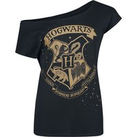 Harry Potter T-Shirt - Hogwart's Crest - S bis XXL - für Damen - Größe S - schwarz  - EMP exklusives Merchandise! von Harry Potter