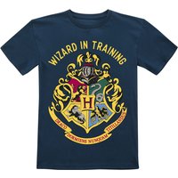Harry Potter T-Shirt - Kids - Wizard In Training - 104 bis 164 - für Mädchen & Jungen - Größe 164 - dunkelblau  - EMP exklusives Merchandise! von Harry Potter