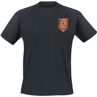 Harry Potter T-Shirt - Quidditch - Gryffindor - S bis XXL - für Männer - Größe S - schwarz  - Lizenzierter Fanartikel von Harry Potter