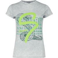 Harry Potter T-Shirt - Slytherin - S bis XL - für Damen - Größe M - grau  - EMP exklusives Merchandise! von Harry Potter