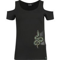 Harry Potter T-Shirt - Slytherin - S bis XXL - für Damen - Größe M - schwarz  - EMP exklusives Merchandise! von Harry Potter