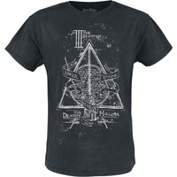 Harry Potter T-Shirt - The Deathly Hallows - S bis XXL - für Männer - Größe XL - schwarz  - EMP exklusives Merchandise! von Harry Potter