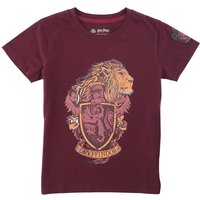 Harry Potter T-Shirt für Kinder - Kids - Gryffindor - für Mädchen & Jungen - dunkelrot  - EMP exklusives Merchandise! von Harry Potter