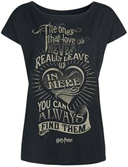 Harry Potter The Ones That Love Us Frauen T-Shirt schwarz M von Harry Potter