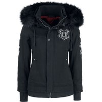 Harry Potter Winterjacke - Hogwarts Crest - XS bis XXL - für Damen - Größe M - schwarz  - EMP exklusives Merchandise! von Harry Potter