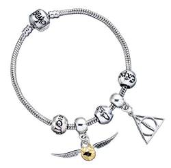 The Carat Shop Charm-Armband, Harry Potter, versilbert von Harry Potter