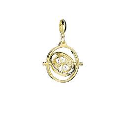 The Carat Shop Harry Potter vergoldeter Zeitumkehrer-Charm mit Swarovski-Kristallen von Harry Potter