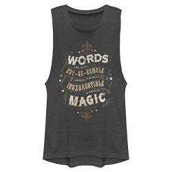 Warner Bros. Damen Humble Words Hemd, anthrazit, Klein von Harry Potter