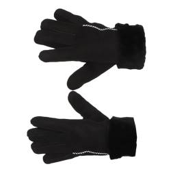 Harrys-Collection Damen Handschuh aus echtem Lammfell, Farben:schwarz, Handschuhgröße:M von Harrys-Collection